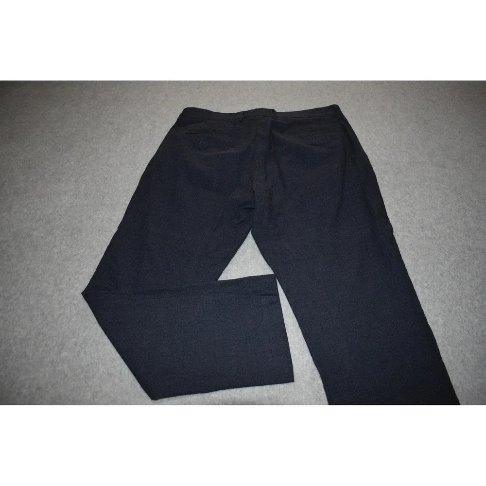 J.Crew Thompson Tapered Pants Mens 32x28 Navy Blue Cotton Chino Dress Trousers